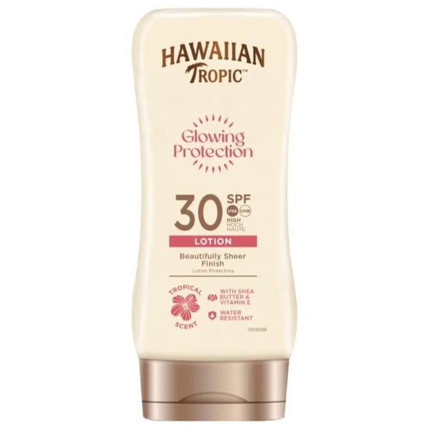 Solskyddslotion - Hawaiian Tropic - SPF 30 - 180 ml - Hypoallergen - UVA/UVB-skydd