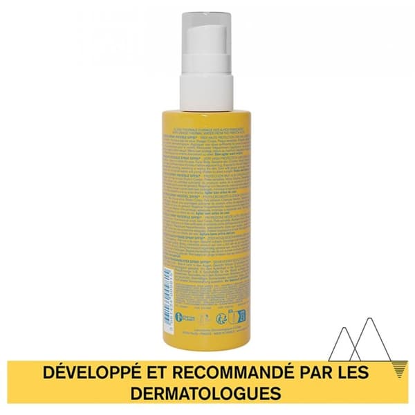 Spray Solskydd Invisible SPF50+ Bariésun Uriage - Hög Skydd - Lätt Konsistens - Osynligt Resultat - 200ml