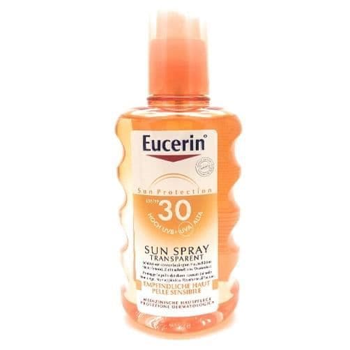 Eucerin Sun Spray Transparent SPF30 Sensitive Shovel 200ml