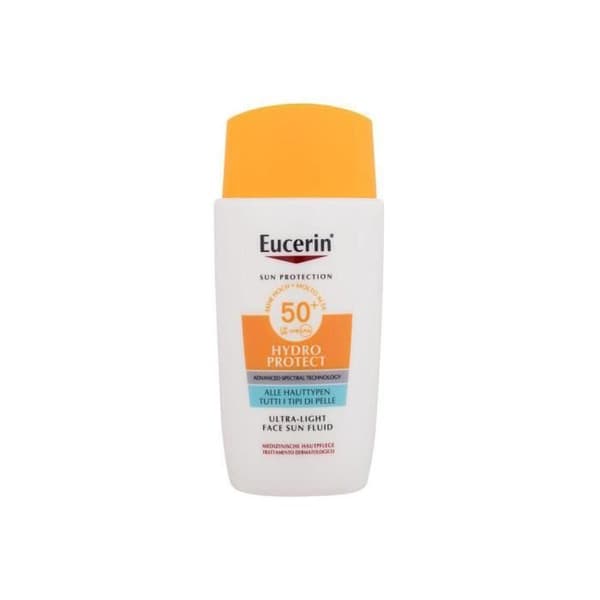 50ml Eucerin Hydro Protect Ultralätt Ansiktssolskydd Spf50+, Solprodukt För Ansiktet