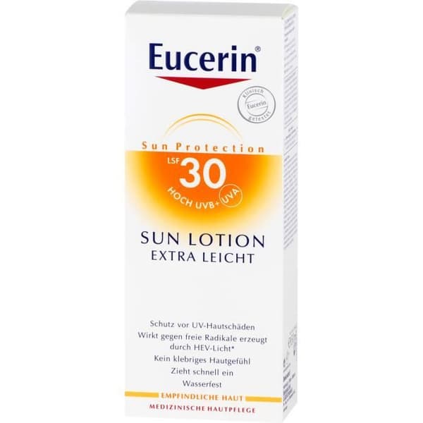 Solkräm - EUCERIN - Sensitive Protect - SPF 30 - 150 ml - Hypoallergenisk
