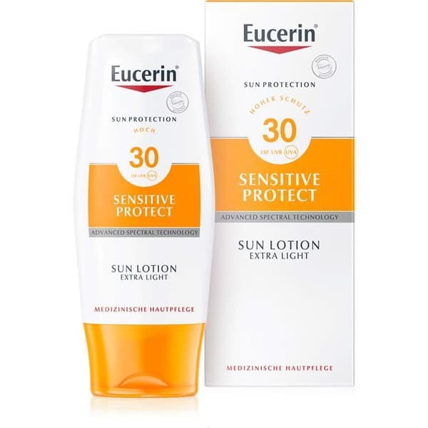 Solkräm - EUCERIN - Sensitive Protect - SPF 30 - 150 ml - Hypoallergenisk