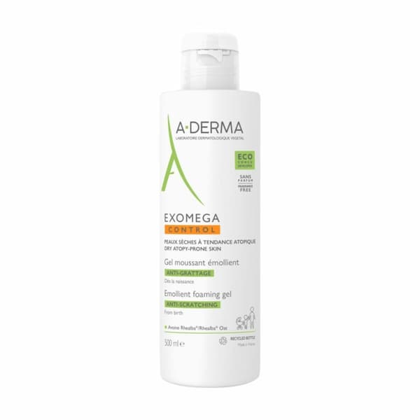 Solcreme til ansigtet A-Derma Exomega Control 500 ml