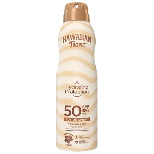 Brume Solaire - Hawaiian Tropic - Silk Hydration - SPF 50 - 220 ml - UV-skydd