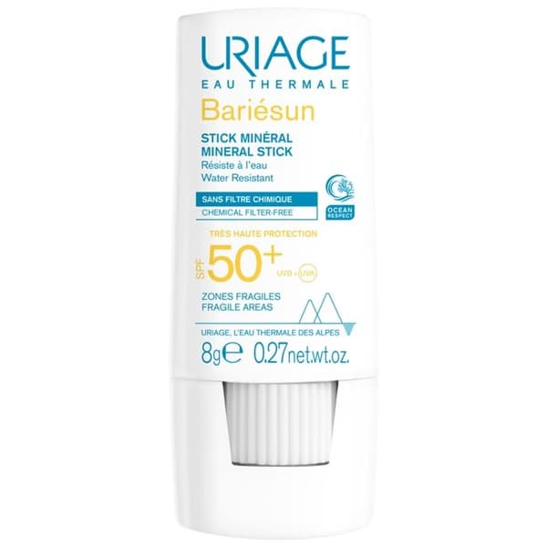 Stick Solär - Uriage - SPF50+ - Hypoallergen - Vattentålig - Praktiskt Format