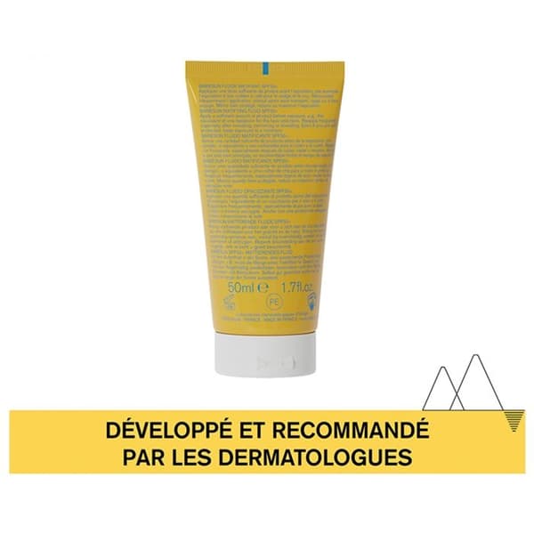Fluide Solaires - URIAGE - Bariésun Mat - SPF50+ - Blandad till Fet Hy - 50ml
