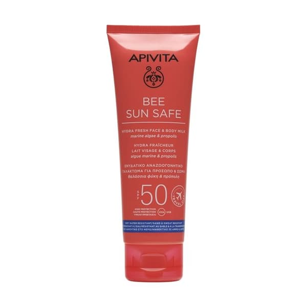APIVITA - Hydra Lait Frais SPF50 - Reseförpackning 100 ml kräm