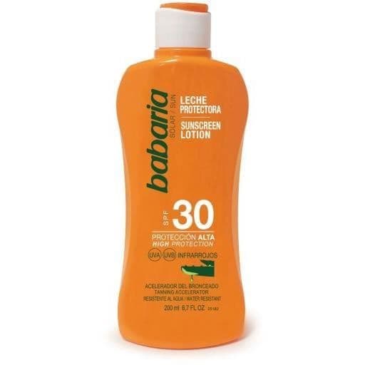 BABARIA SOLAIRE LAIT SPF30 200ML ALOE PROTECTORA