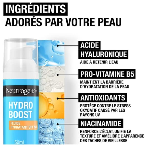 Neutrogena Hydro Boost Moisturizing Fluid SPF 50 50ml