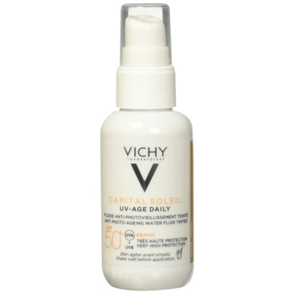Aurinkosuoja värillä Vichy Capital Soleil Ryppyjä ehkäisevät SPF 50+ (40 ml)