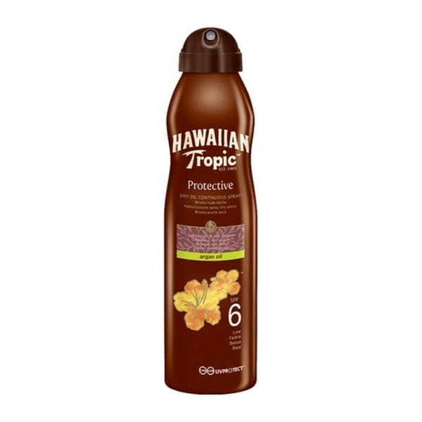 Solskyddsspray Argan Oil Hawaiian Tropic (177 ml) - Spf 15 - 177 ml