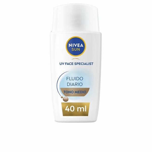 Ansiktssolkräm Nivea SUN FACIAL Mellanton Spf 50 40 ml