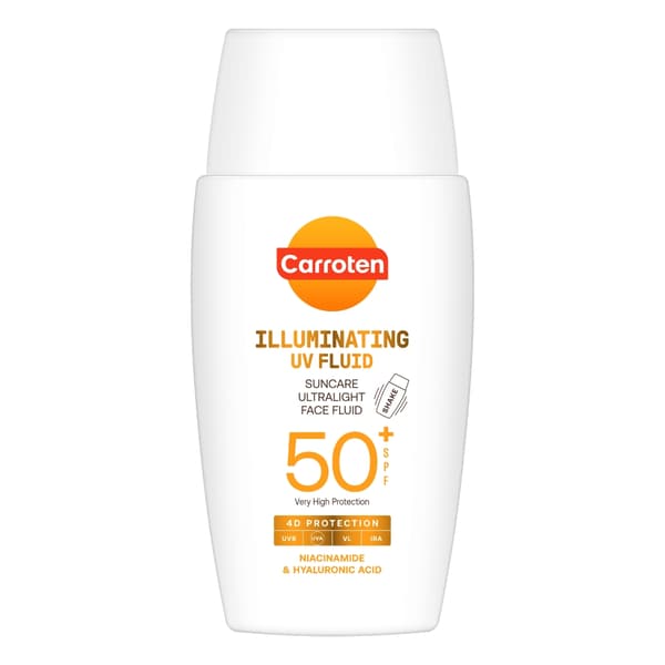 Carroten Face Light Fluid SPF50+ for ansiktet