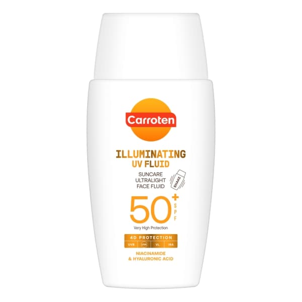 Carroten Face Light Fluid SPF50+ for ansiktet