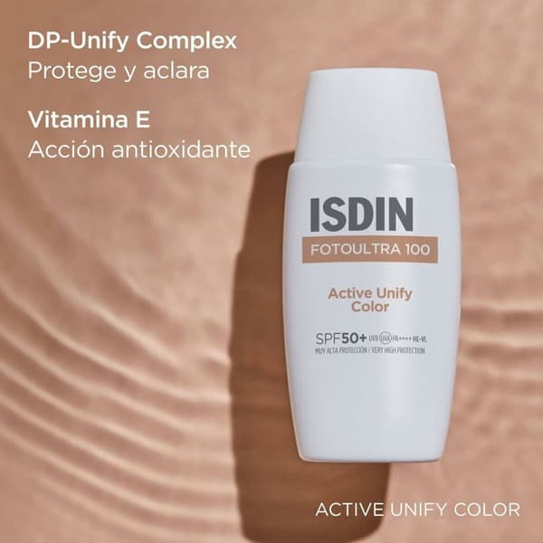 Solbeskyttelse med farge Isdin FOTO ULTRA 100 Spf 50+ 50 ml