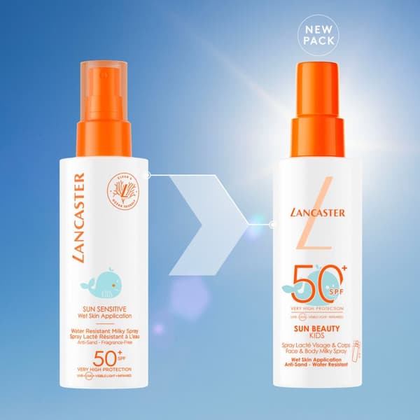 Aurinkorasva lapsille Lancaster SUN SENSITIVE KIDS Spf 50+ 150 ml