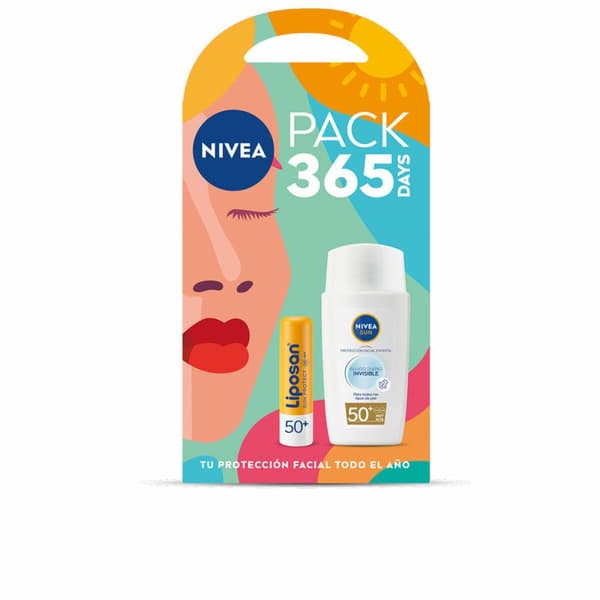 Vartalon aurinkosuojasuihke Nivea Liposan Spf 50 Spf 50+ 2 Kappaletta