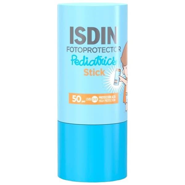 Isdin Fotoprotector Pediatrics Osynlig Stick Solskydd För Känsliga Områden SPF50 10 g