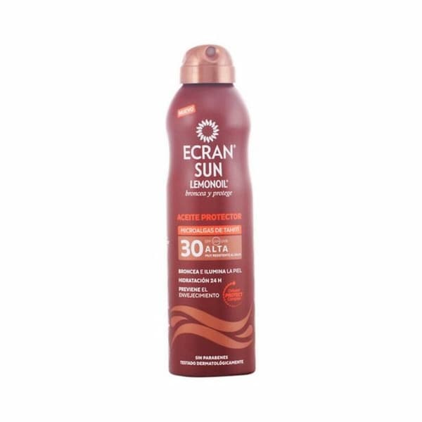 Aurinkosuojaöljy Ecran Sunnique Spf 30 250 ml