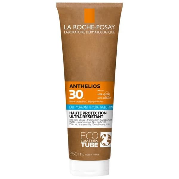 Solkräm - LA ROCHE-POSAY - Anthelios - SPF30 - Återfuktande mjölk - Doftfri - 250 ml