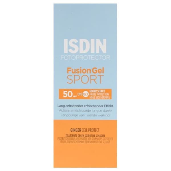 Isdin Fotoprotector Fusion Gel Solskydd för Sport SPF50 100 ml