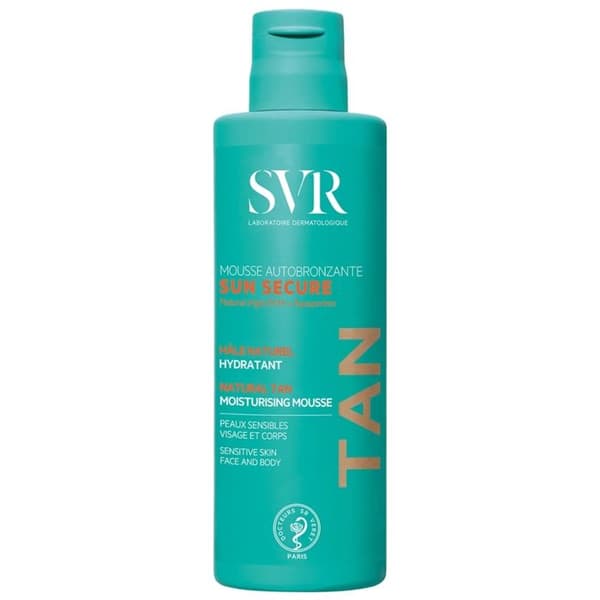 SVR Sun Secure Mousse Auto Bronzante Peaux Sensibles 150 ml