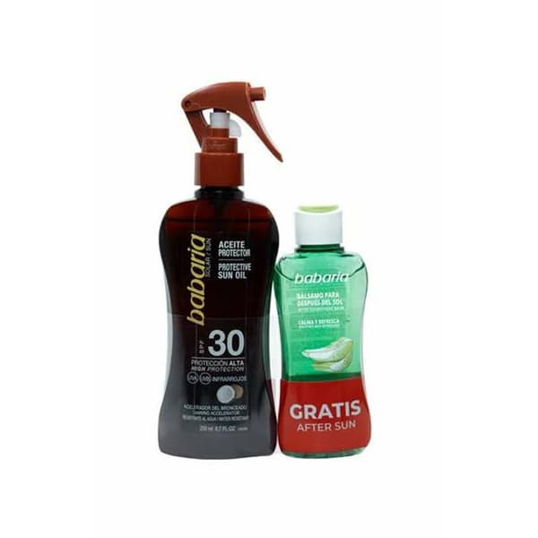 Spray solskydd Babaria Spf 30 Kokosnöt
