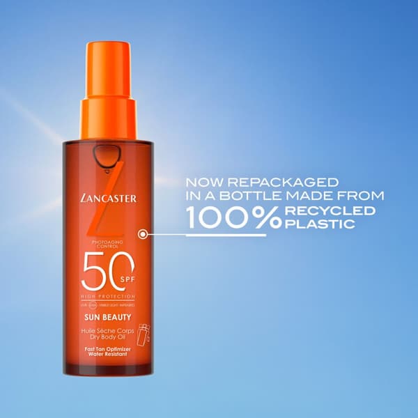 Vartaloöljy Lancaster SUN BEAUTY Spf 50 150 ml
