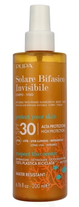 Pupa Milano Pupa Multifunction Invisible Two-Phase Sunscreen SPF30 200 ml
