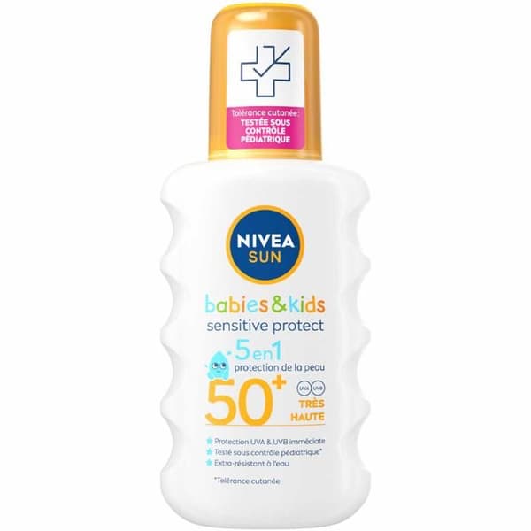 Nivea Sun Protect &amp; Sensitive Child Spray Spf50 + 200ml