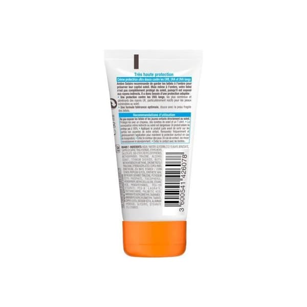 GARNIER Sensitive Expert+ Baby Sunscreen Amber Cream SPF50+ Mjölk - 50 ml