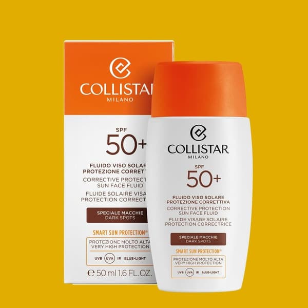 Kasvojen aurinkovoide Collistar PERFECT TANNING Spf 50 Spf 50+ 50 ml Tahroja estävä