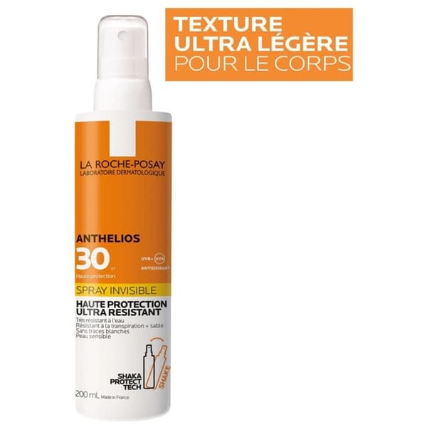 Solkräm - La Roche Posay - Anthelios - Spray - SPF30 - 200ml - UV-skydd