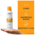 Miniatyrbild 4 av 4: Solsystem - Eucerin - Transparent Spray SPF50 - 200ml - UVA/UVB-skydd - Känslig hud