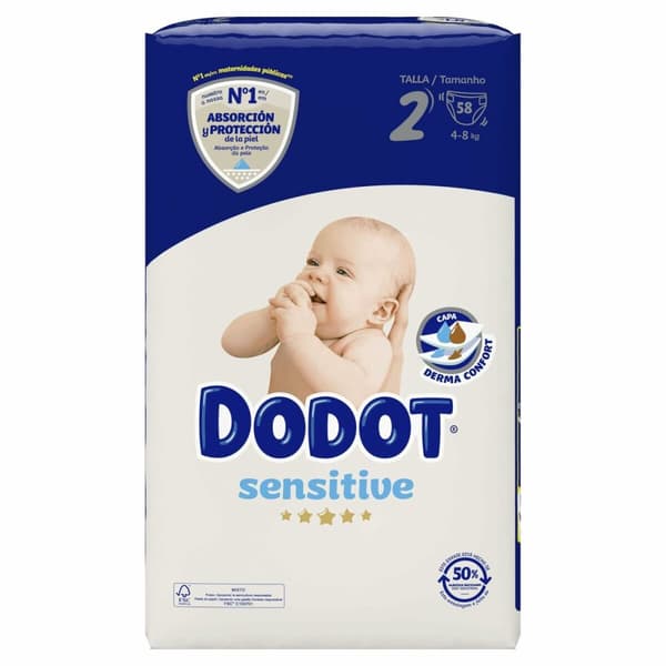 Ansiktssolkräm Dodot DODOT SENSITIVE (58 antal)