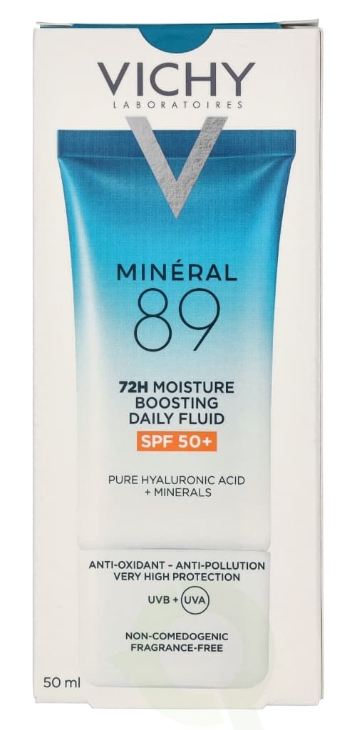 Vichy Mineral 89 72H Moisture Boosting Daily Fluid SPF50+ 50 ml