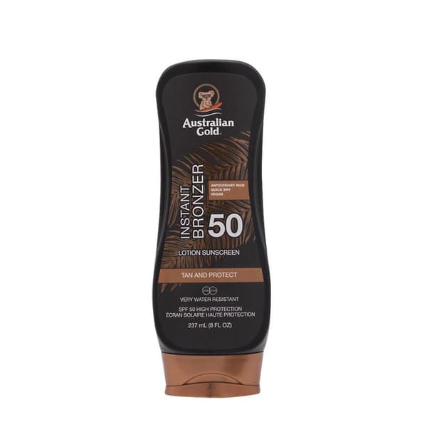 Australian Gold Protezioni Solari SPF50 Lotion med bronzingsmedel 237ml