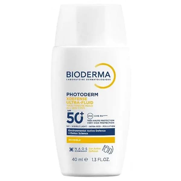 Bioderma Photoderm XDefense Ultra-Fluid SPF50+ Alla hudtyper 40 ml