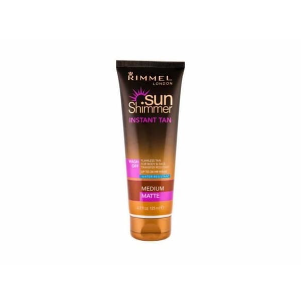 125ml Rimmel London Sun Shimmer Bronzage Instantané, Medium Matt, Självbrunande Produkt