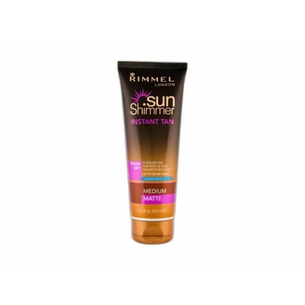 125ml Rimmel London Sun Shimmer Bronzage Instantané, Medium Matt, Självbrunande Produkt