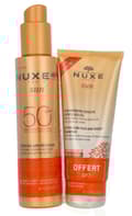Miniatyrbillede 2 af 3: Nuxe Sun Delicious Set 250 ml Sun Spray High Protection SPF50 Face & Body 150 ml/After-Sun Hair & Body Shampoo 100 ml