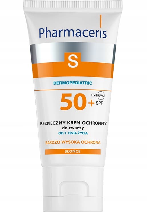 PHARMACERIS S SPF50+ Säker skyddskräm för barn 50 ml