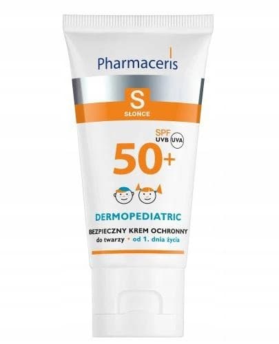 PHARMACERIS S SPF50+ Säker skyddskräm för barn 50 ml