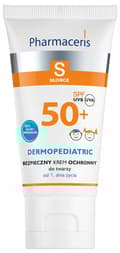 Miniatyrbild 1 av 6: PHARMACERIS S SPF50+ Säker skyddskräm för barn 50 ml