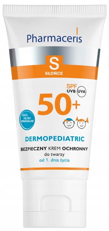 PHARMACERIS S SPF50+ Säker skyddskräm för barn 50 ml