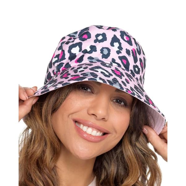 Foxbury Womens/Ladies Reversible Animal Print Bucket Hat Animal Print M/L
