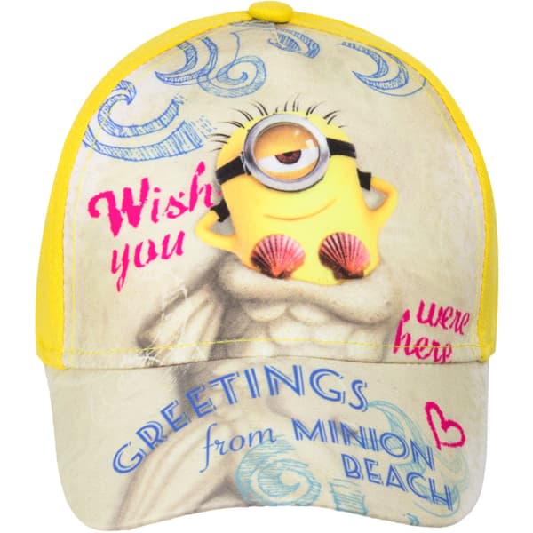 ZTR Keps Cap Kepsar Hat Baseball Minions Minionerna Gul 52cm