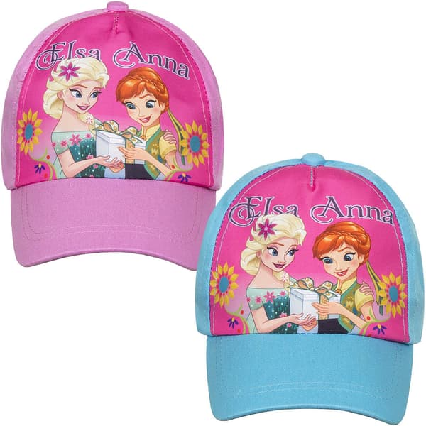 ZTR Keps Cap Hat Disney Frost Frozen Elsa & Anna Text 54cm 2. Ljusblå med text