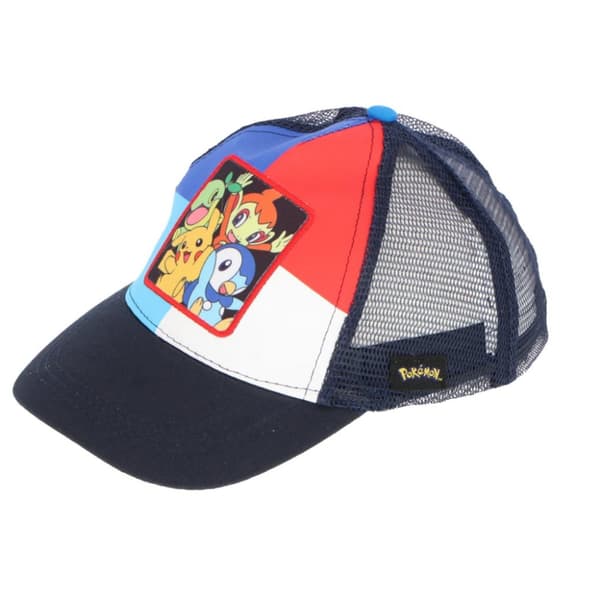 Keps Cap Kepsar Hat POKEMON 0181 Svart/röd/Blå/vit 54/56cm VÄLJ 1.Stl 54
