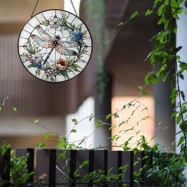 OBOSOE aurinkokeräin ikkuna 20cm – riippuva leija flyer aurinkoa heijastava mosaiikkilasikoriste kotiin ja puutarhaan